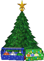 Christmas Tree, Lights and Ornaments